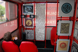 A Nyugat-busz Nagymaroson a VII. Regejáró Misztrál fesztiválon